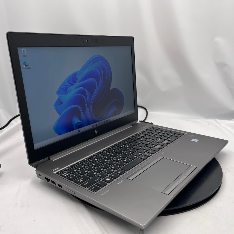 ★底面接着剤痕有/5日間保証付★ HP ZBook 15 G6 [Core i7 9750H 16GB SSD 512GB(NVMe) 15.6インチ Windows 11 Pro] 中古 ノートパソコン (Y4958) | 日本HP | 02