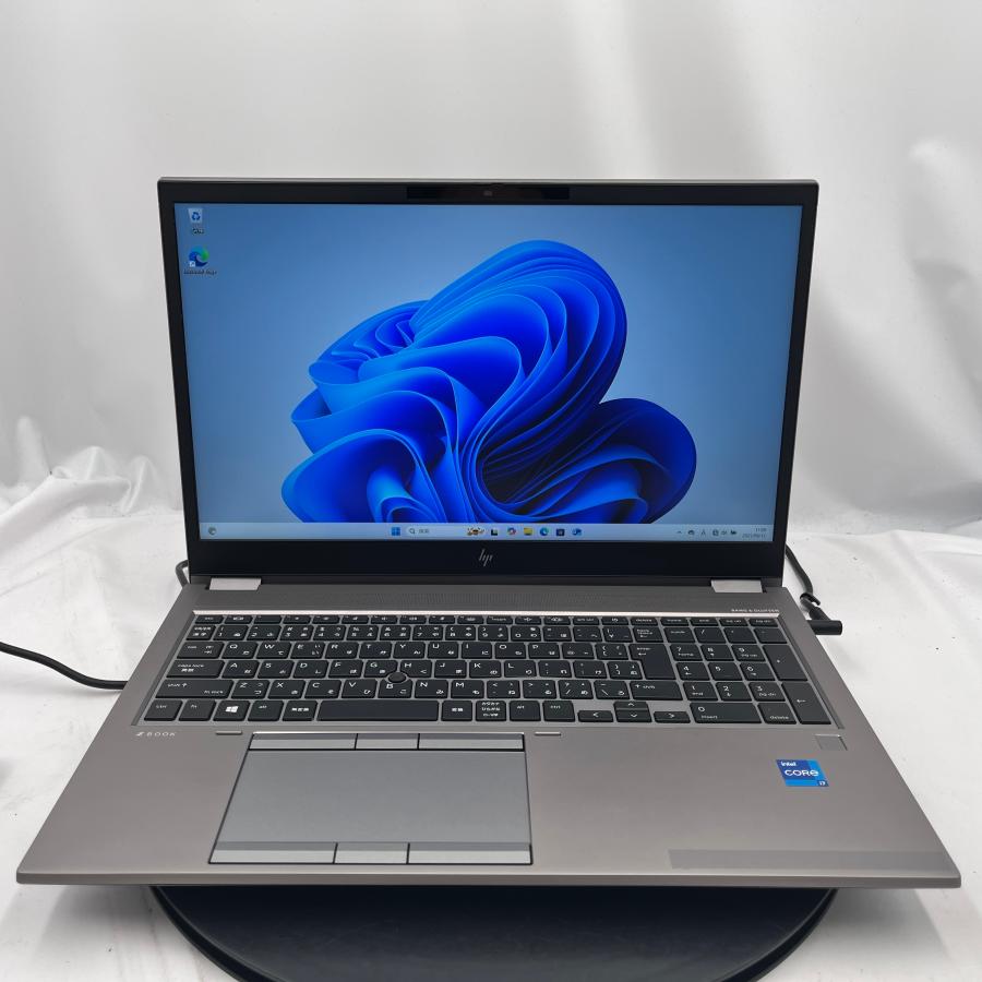 ★液晶全体薄い横縞有/5日間保証付★ HP ZBook Fury 15.6 inch G8 [Core i7 11800H 8GB SSD 512GB(NVMe) 15.6インチ Windows 11 Pro] 中古 ノートPC (Y4961) | 日本HP