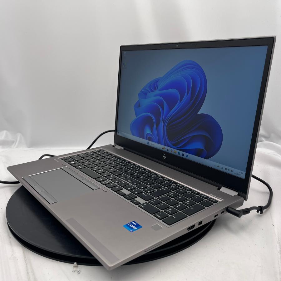 ★液晶全体薄い横縞有/5日間保証付★ HP ZBook Fury 15.6 inch G8 [Core i7 11800H 8GB SSD 512GB(NVMe) 15.6インチ Windows 11 Pro] 中古 ノートPC (Y4961) | 日本HP | 01