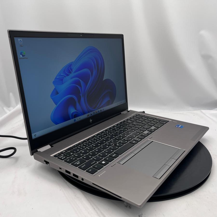 ★液晶全体薄い横縞有/5日間保証付★ HP ZBook Fury 15.6 inch G8 [Core i7 11800H 8GB SSD 512GB(NVMe) 15.6インチ Windows 11 Pro] 中古 ノートPC (Y4961) | 日本HP | 02