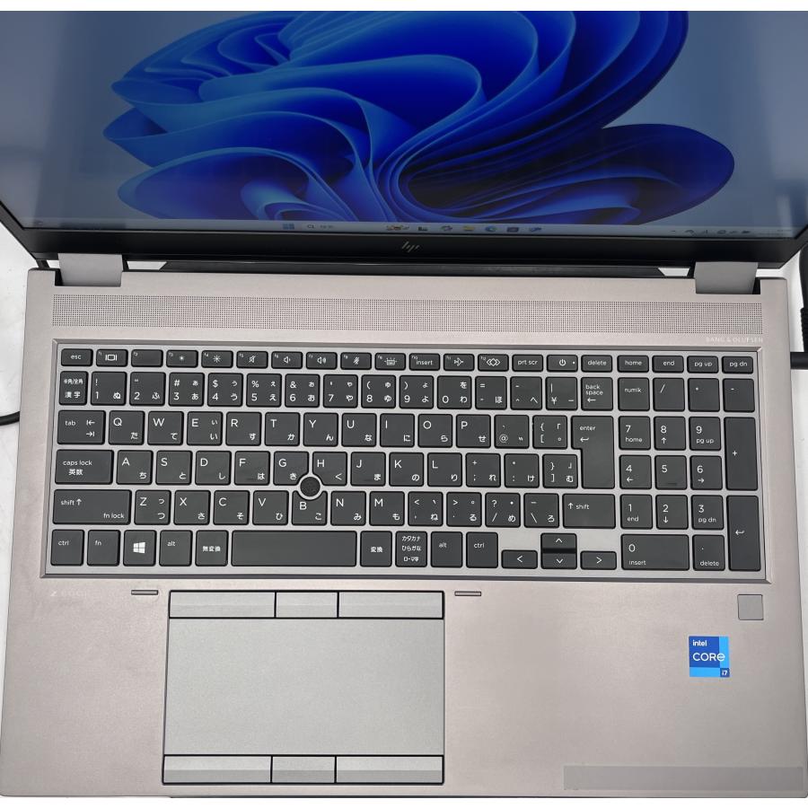★液晶全体薄い横縞有/5日間保証付★ HP ZBook Fury 15.6 inch G8 [Core i7 11800H 8GB SSD 512GB(NVMe) 15.6インチ Windows 11 Pro] 中古 ノートPC (Y4961) | 日本HP | 03