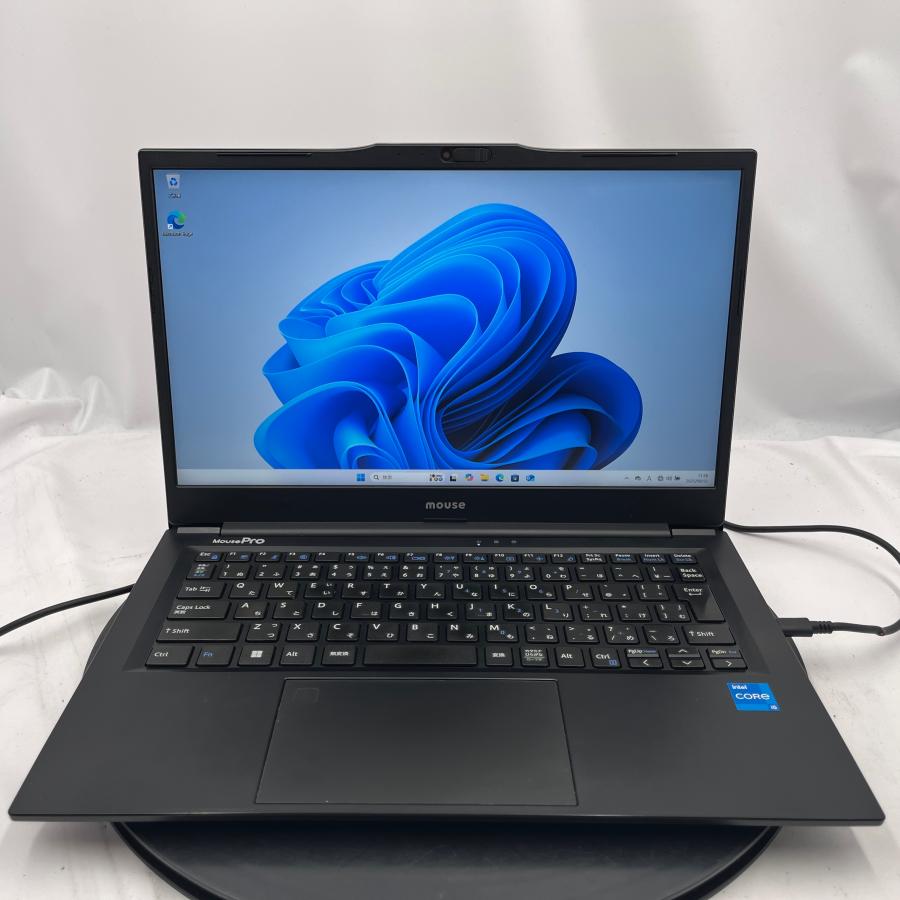 ★電源ボタン下割れ★ マウスコンピューター MPro-C4-I5U01BK-B [Core i5 1235U 8GB SSD 512GB(NVMe) 14インチ Windows 11 Pro] 中古 ノートパソコン (Y4963) | MousePro