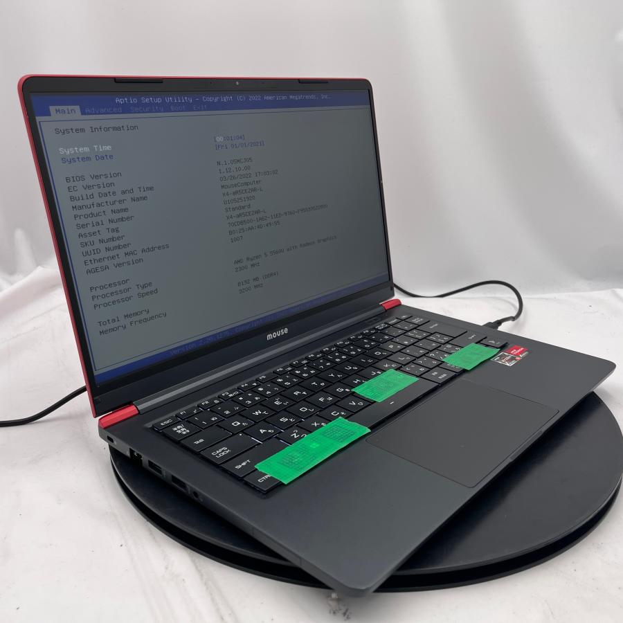 マウスコンピューター ☆キー破損/ジャンク☆ Mouse X4-R5