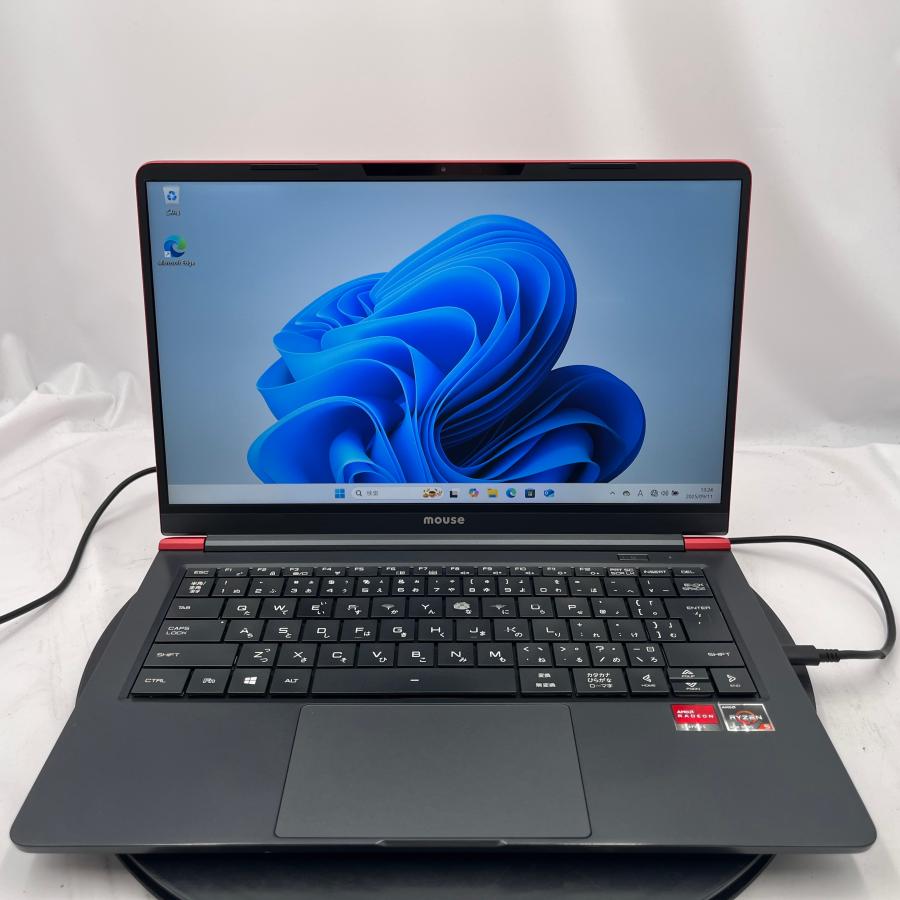 ★ヒンジ緩い★ マウスコンピューター Mouse X4-R5 [Ryzen5-4600H 8GB SSD 512GB(NVMe) 14インチ Windows 11 Pro] 中古 ノートパソコン (Y4965) | マウスコンピューター