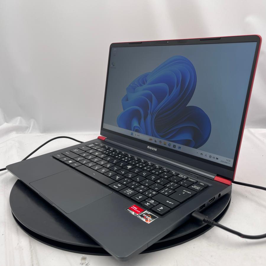 ★ヒンジ緩い★ マウスコンピューター Mouse X4-R5 [Ryzen5-4600H 8GB SSD 512GB(NVMe) 14インチ Windows 11 Pro] 中古 ノートパソコン (Y4965) | マウスコンピューター | 01