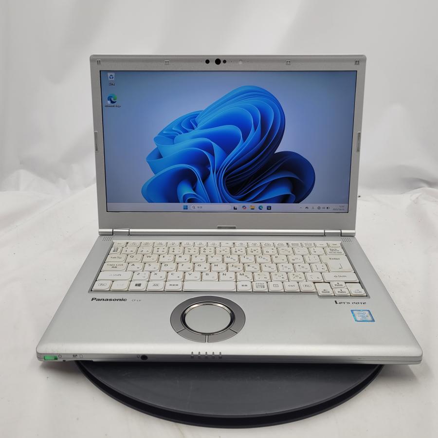 ★液晶白シミ有★ Panasonic Let's note LV8 [Core i5 8365U 8GB SSD 512GB 14インチ Windows 11 Pro] 中古 ノートパソコン (Y5285) | Let's note LV