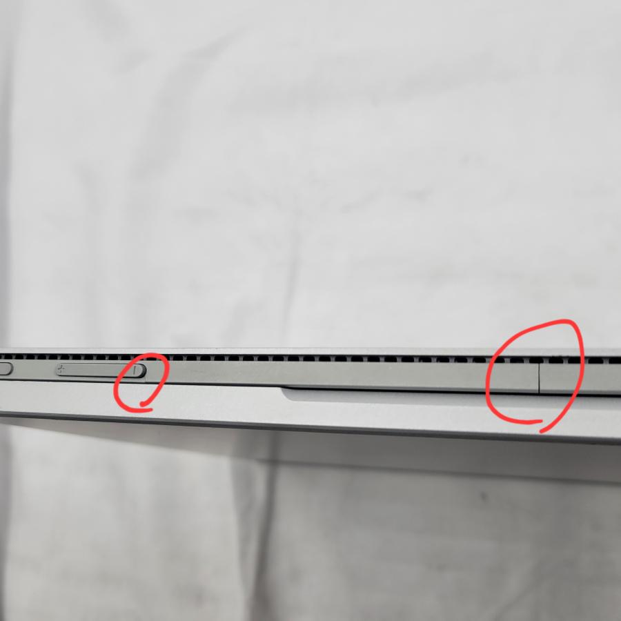 ★1箇所キーパンタ割れ(反応〇)あり★ Microsoft Surface Book 3 [Core i7 1065G7 32GB SSD 512GB 13.5インチ Windows 11 Pro] 中古 ノートパソコン (Y5338) | Surface Book | 07