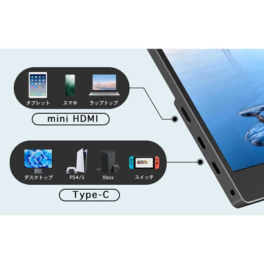 VETESA 【2024年モデル】モバイル液晶モニター15.6型 非光沢IPS