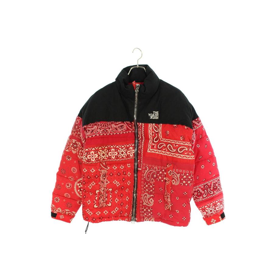 READYMADE レディメイド バンダナ ダウン ジャケット サイズ2 赤 www READYMADE レディメイド バンダナ ダウン ジャケット サイズ2 赤 www