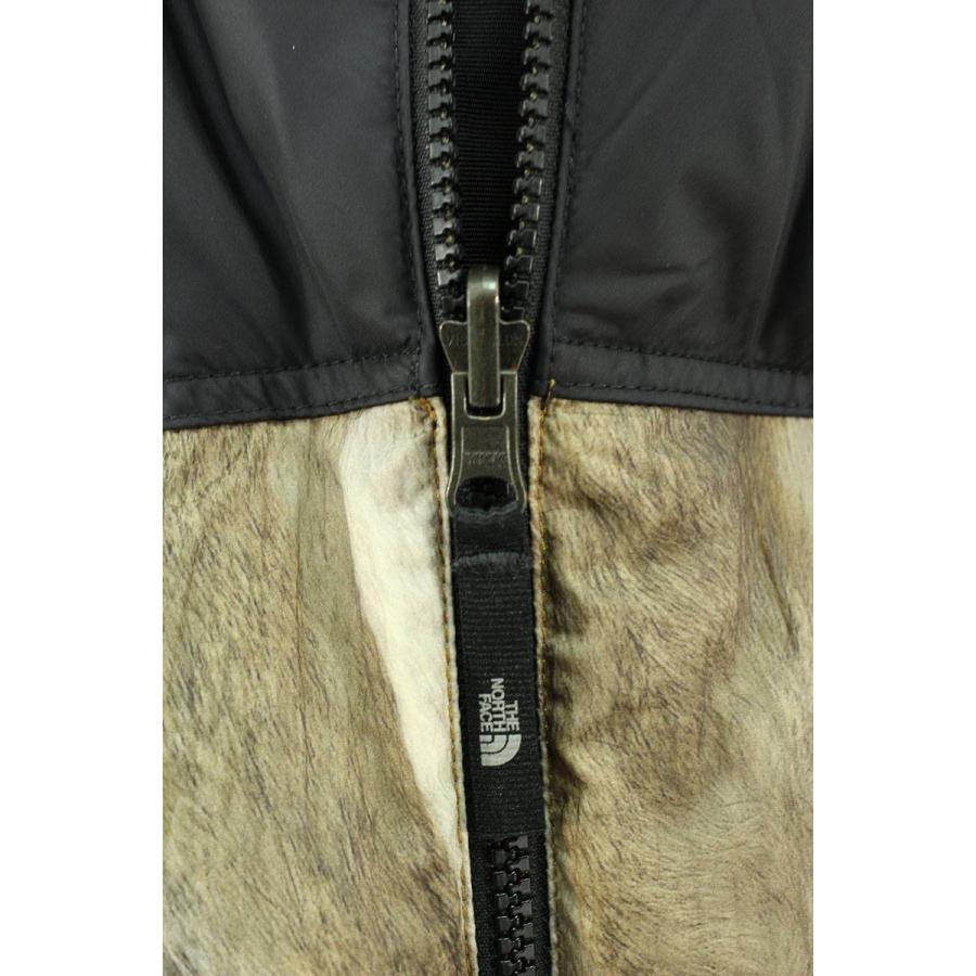 シュプリーム SUPREME ノースフェイス 13AW Fur Print Nuptse Jacket