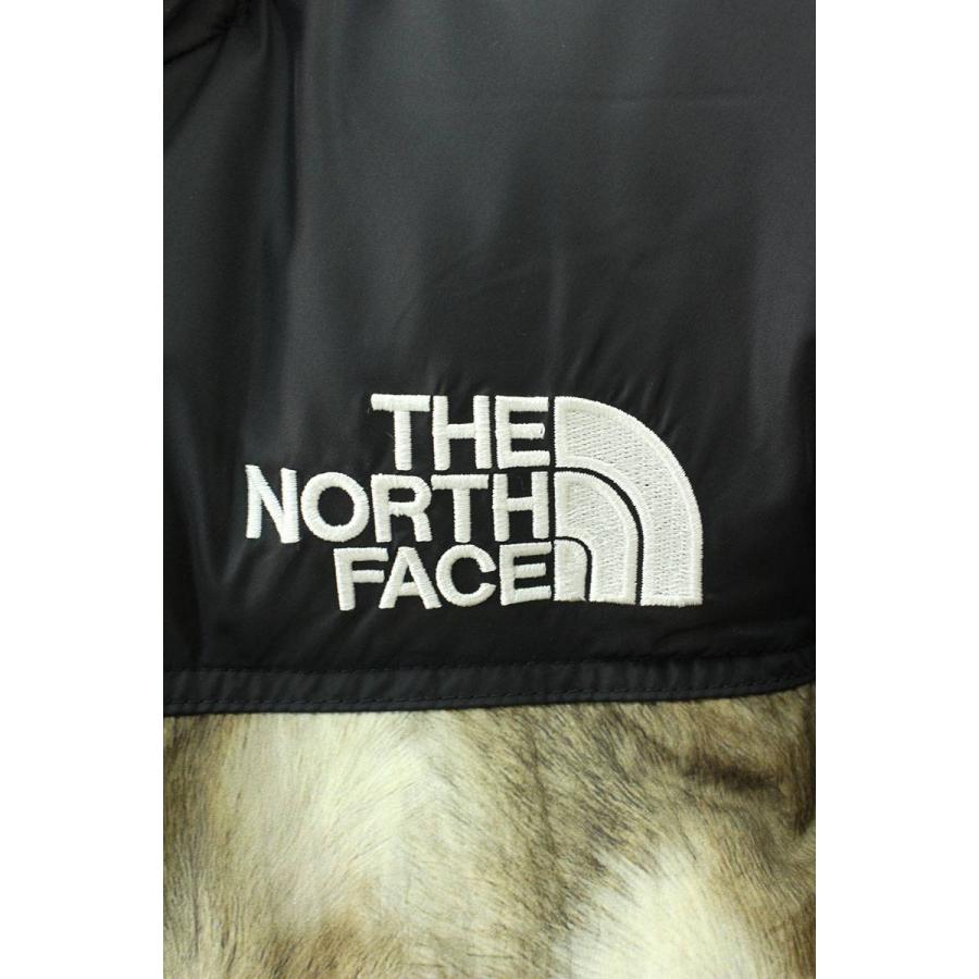 シュプリーム SUPREME ノースフェイス 13AW Fur Print Nuptse Jacket