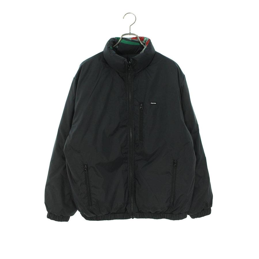 シュプリーム SUPREME NY Reversible Puffy Jacket サイズ:M ロゴプリントリバーシブルパフィダウンジャケット