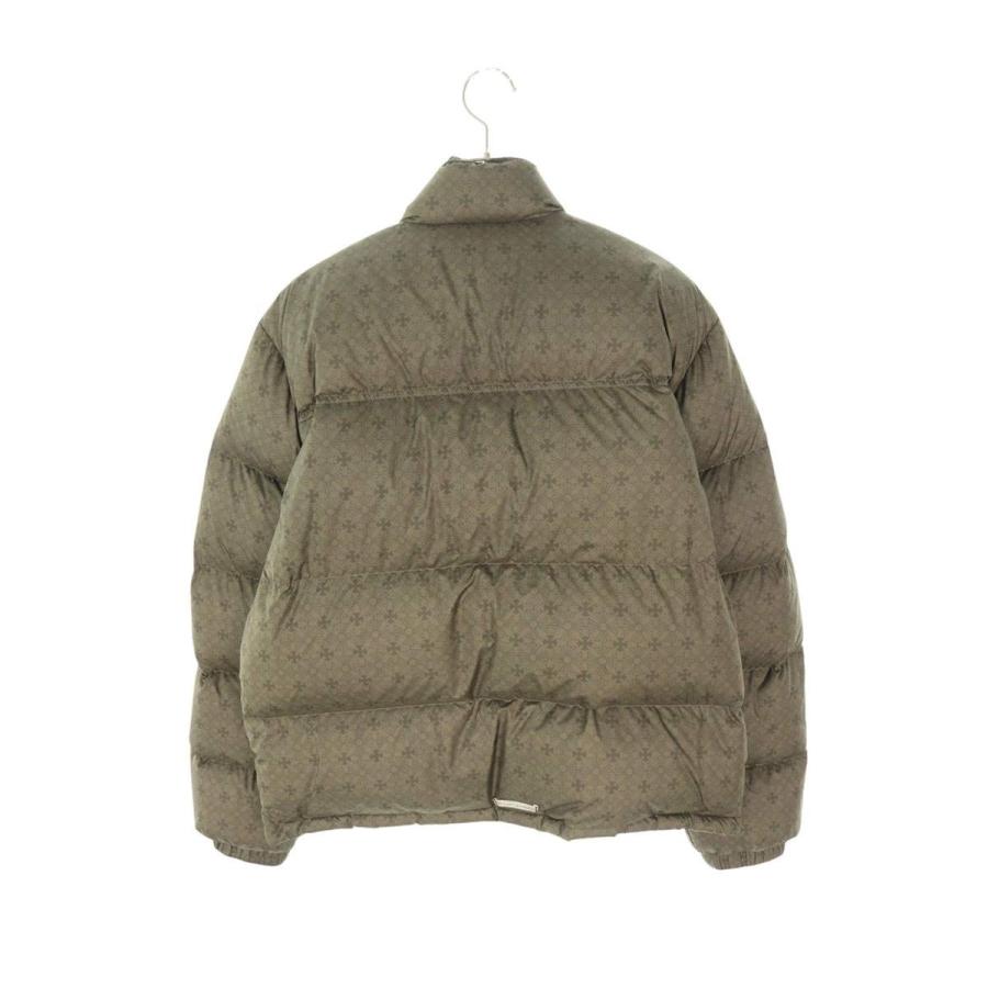 クロムハーツSTIFF クロスボールボタンCHプラス総柄 ダウンジャケット CHROME HEARTS クロムハーツ ダウンジャケット サイズ:M STIFF