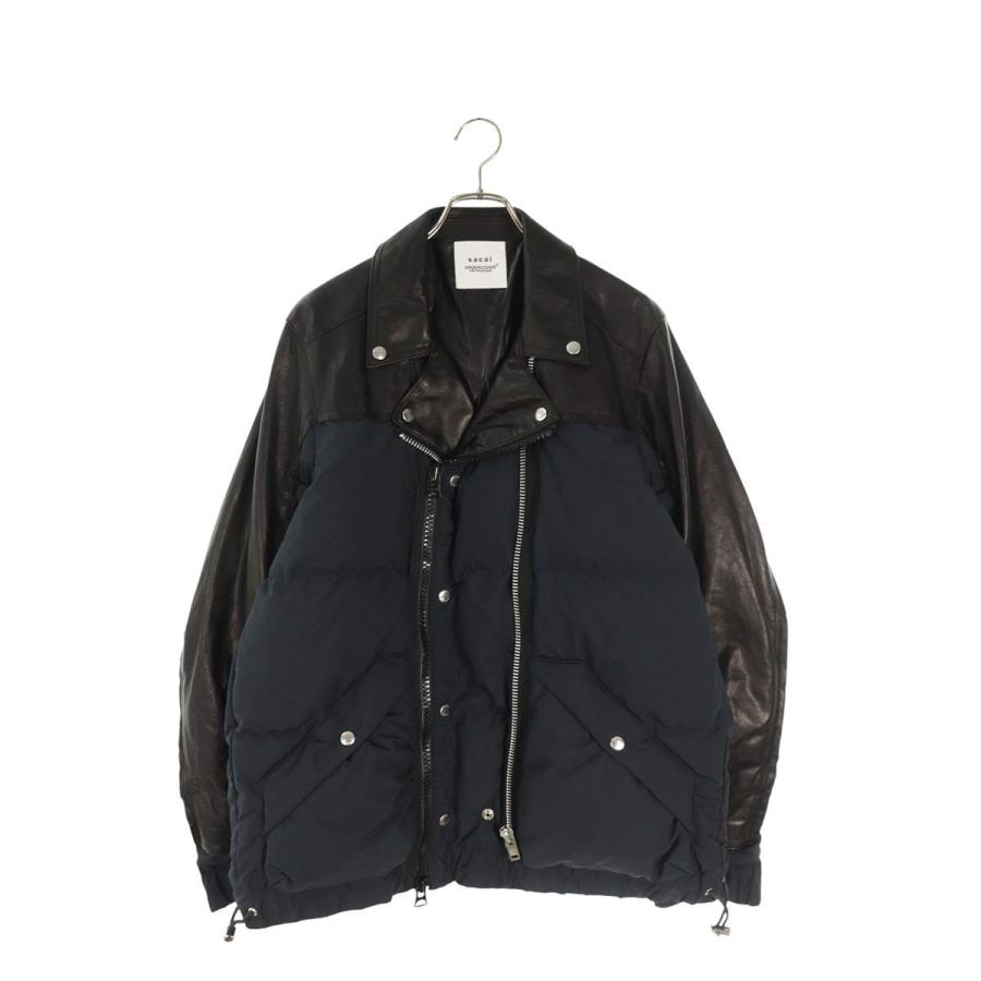 sacai（サカイ） アンダーカバー サイズ:3 UCZ9203 再構築レザー