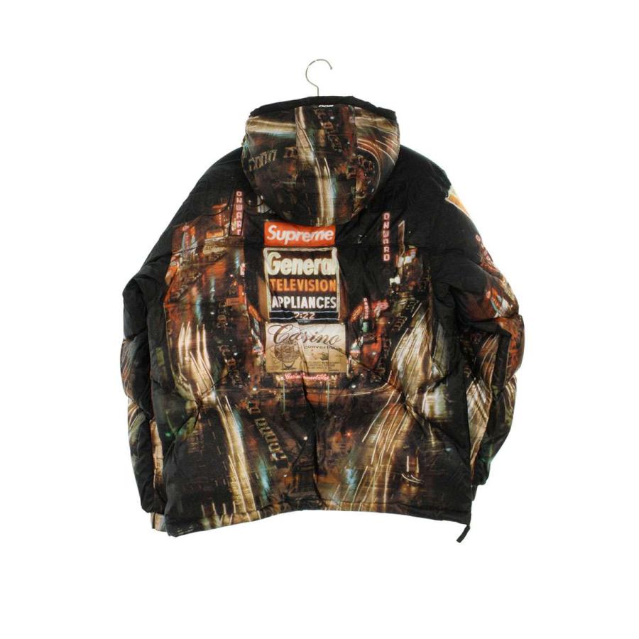 シュプリーム×ノースフェイス 22AW 800-Fill ダウンジャケット M Supreme（シュプリーム） ノースフェイス M 22AW Fill Half Zip Hooded