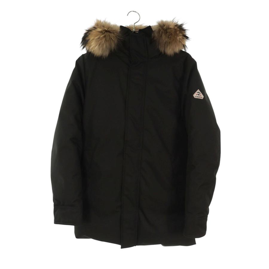 【未使用に近い】PYRENEX ANNECY FUR ブラック Pyrenex（ピレネックス） サイズ:S ANNECY FUR ファー切替ダウン