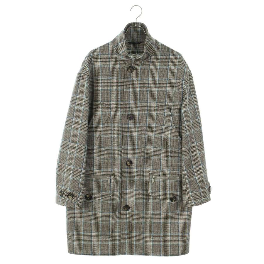 HERMES エルメス コート 24AW サイズ:44 チェック チェスター HERMES エルメス コート 24AW サイズ:44 チェック チェスター