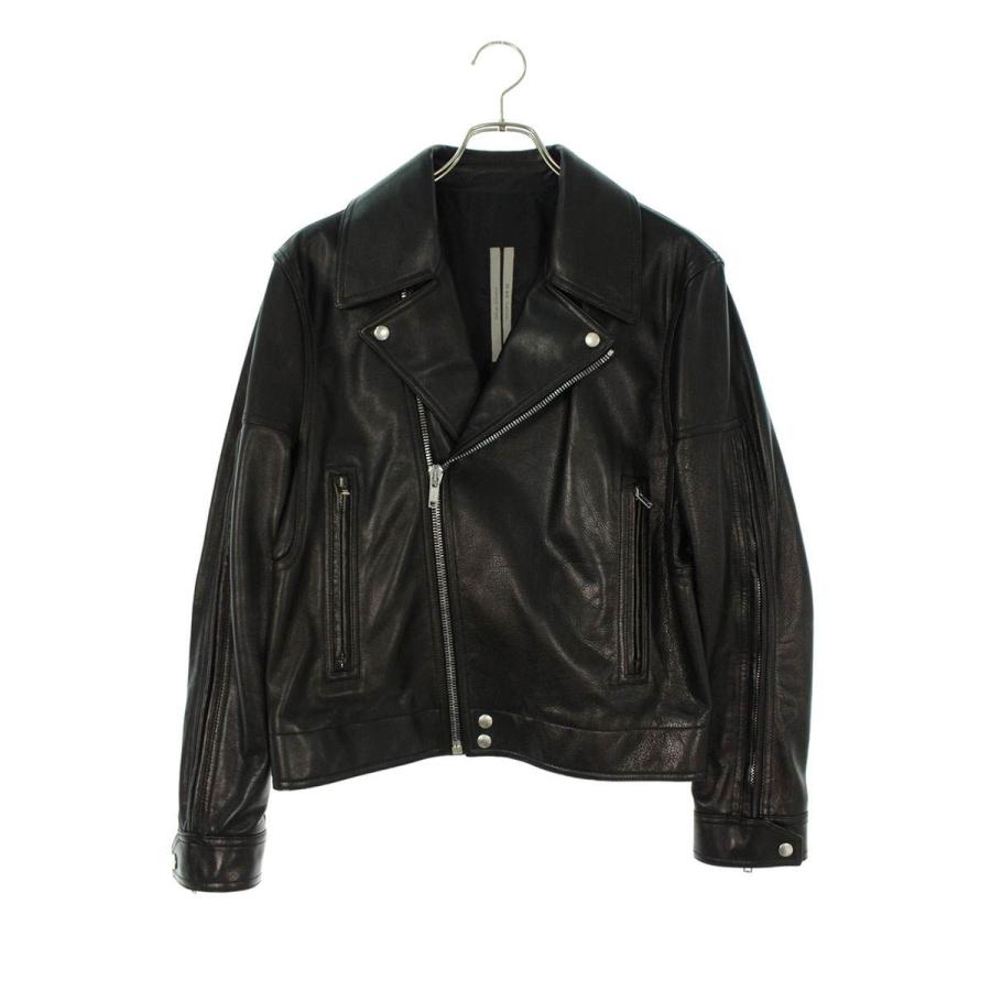 RICK OWENS 2017AW リックオウエンス レザー ジャケット 48