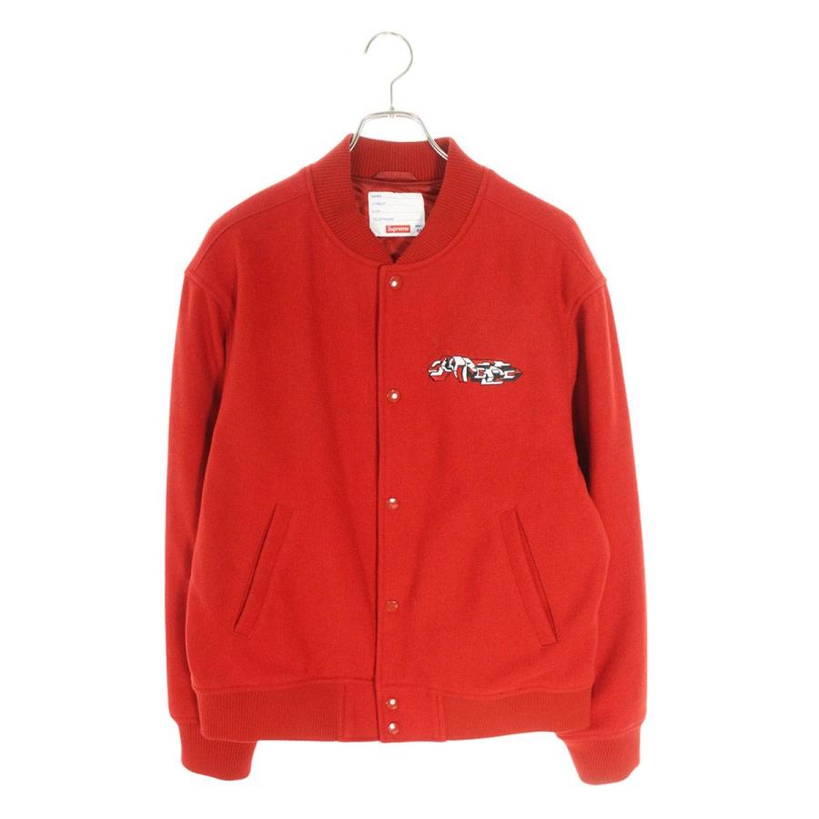 シュプリーム ブルゾン 19AW Delta Logo Varsity Jacket サイズ:M 