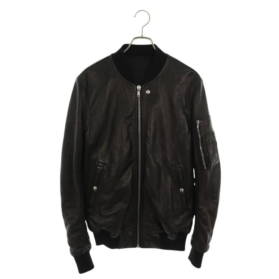 リックオウエンス Rick Owens 23AW RU02C7789-LNV サイズ:48 MA1レザー  