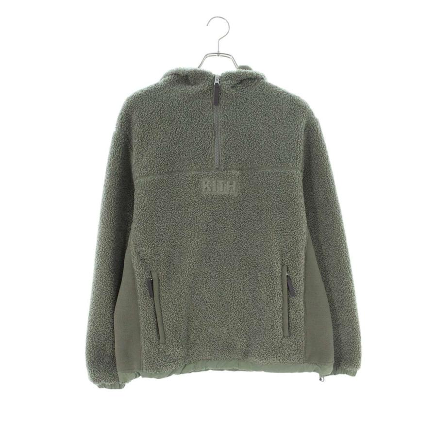 KITH キス 21AW Bonded Sherpa Hoodie サイズ:S ボアプルオーバー  
