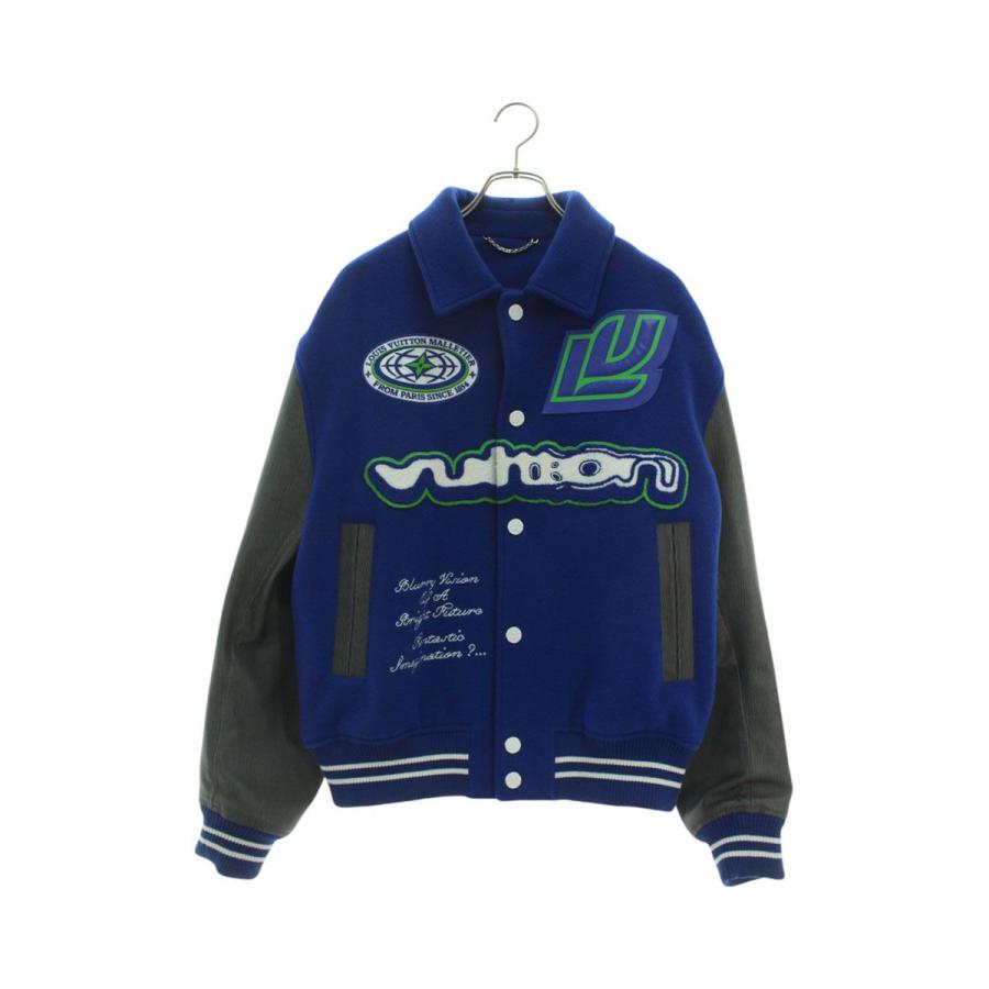 LOUISVUITTON ジップアップジャケット ルイヴィトン46 LOUIS VUITTON（ルイ・ヴィトン） 23SS ×YK Embroidery Varsity Jacket
