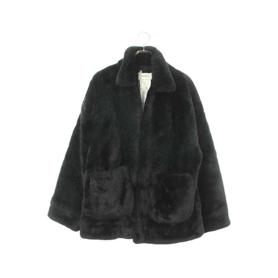 ダブレット 20AW 20AW04BL90 FUR JACKET WITHOUT PAINTING サイズ:S 