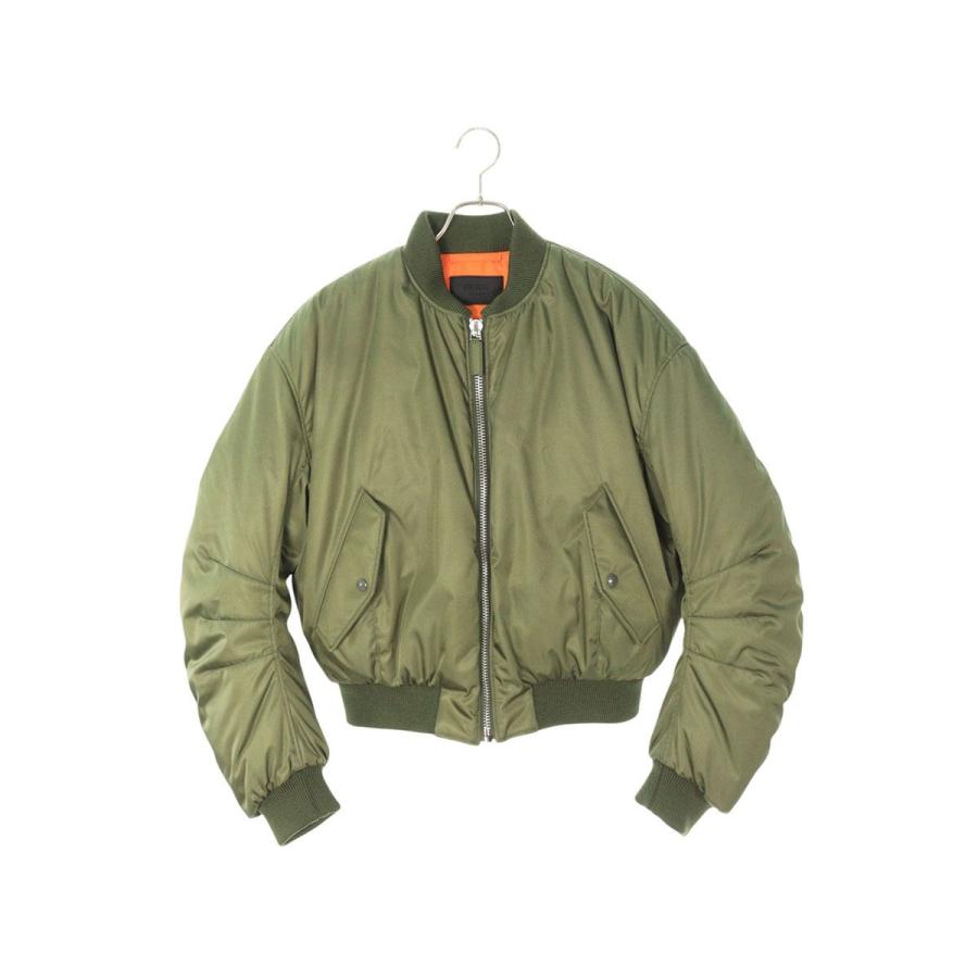 PRADA（プラダ） サイズ:S SGC350 Re-NylonクロップドMA-1ボンバー