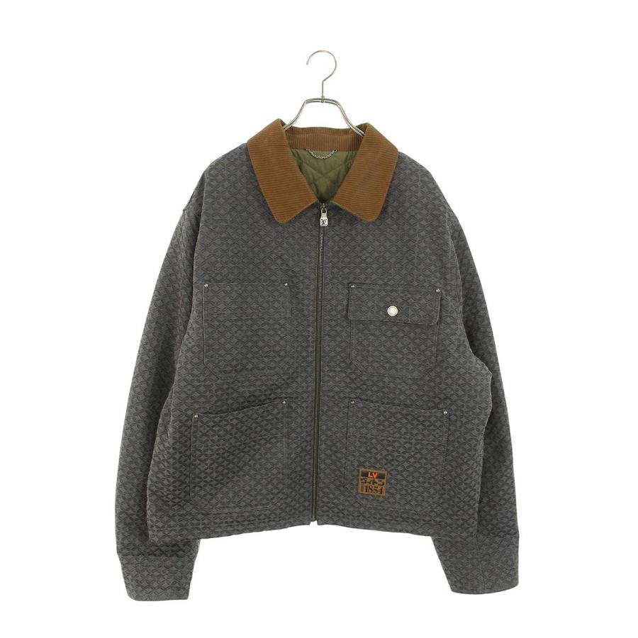 ルイヴィトン サイズ:60  25AW  RM252M XOC HTB60W モノグラム総柄キルティングワークウェアブルゾン 中古 SB01 LOUIS VUITTON（ルイ・ヴィトン） ブルゾン サイズ:60 25AW RM252M XOC