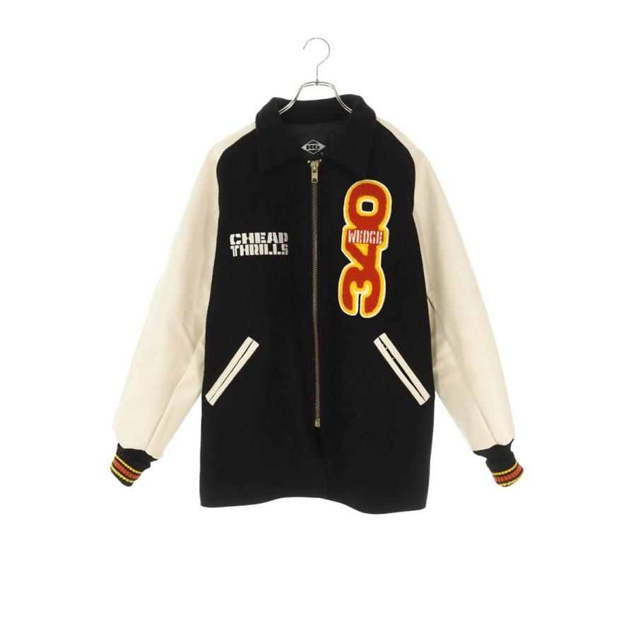 ヒステリックグラマー サイズ:42  4AB-0351 ジップアップスタジャンブルゾン 中古 BS99 HYSTERIC GLAMOUR（ヒステリックグラマー） サイズ:42 4AB-0351 ジップ