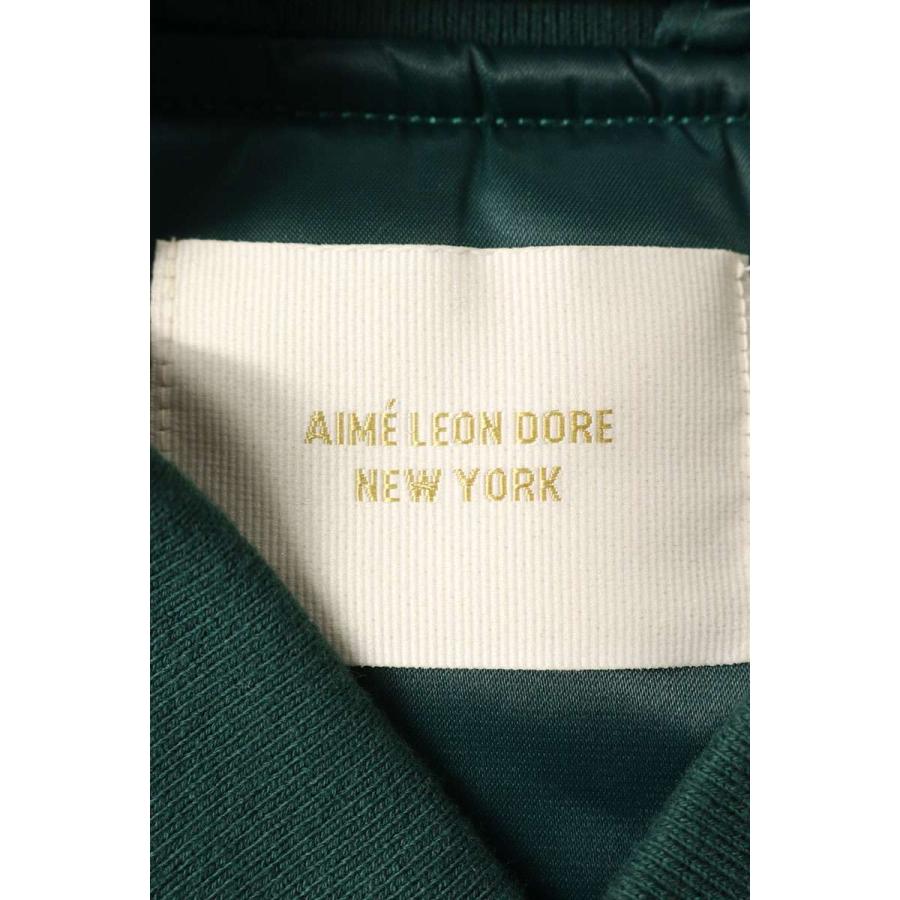 AIME LEON DORE（エメ レオン ドレ） サイズ:XL Satin Varsity Jacket