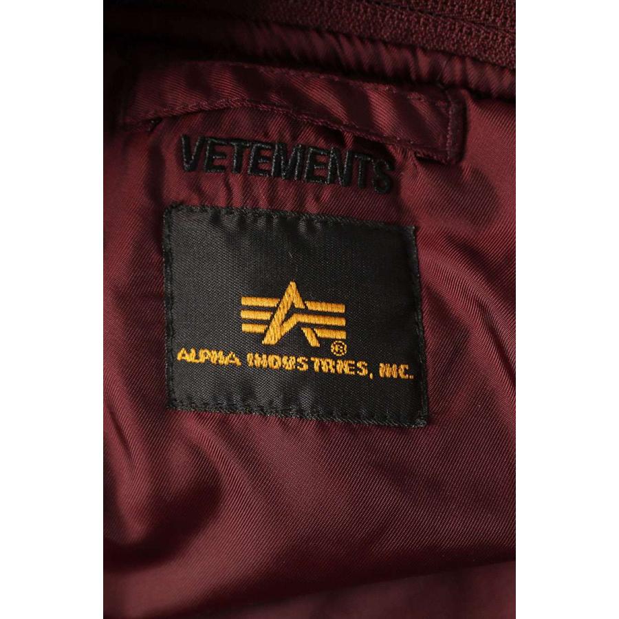 VETEMENTS（ヴェトモン） サイズ:M WSS17A12 フーデッドリバーシブル