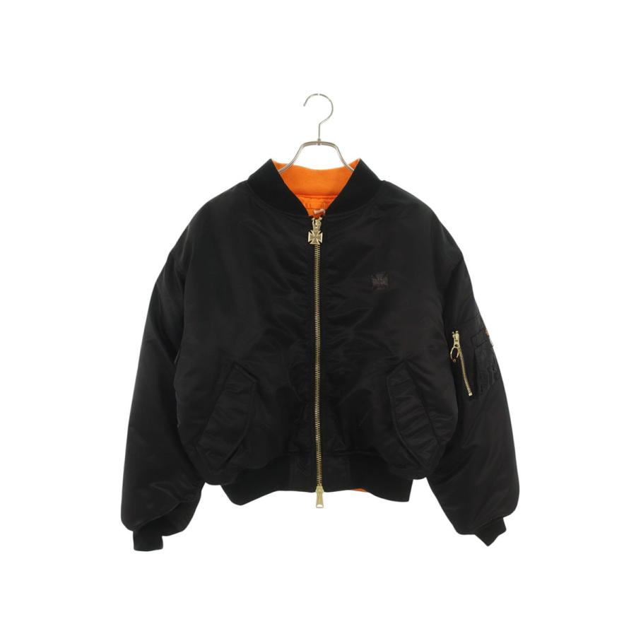ヴェトモン  26SS  ME76BJ004B/LEATHER CROSSES BOMBER JACKET レザーパッチボンバーブルゾン メンズ XS VETEMENTS（ヴェトモン） ブルゾン サイズ:XS 26SS ME76BJ004B LEATHER