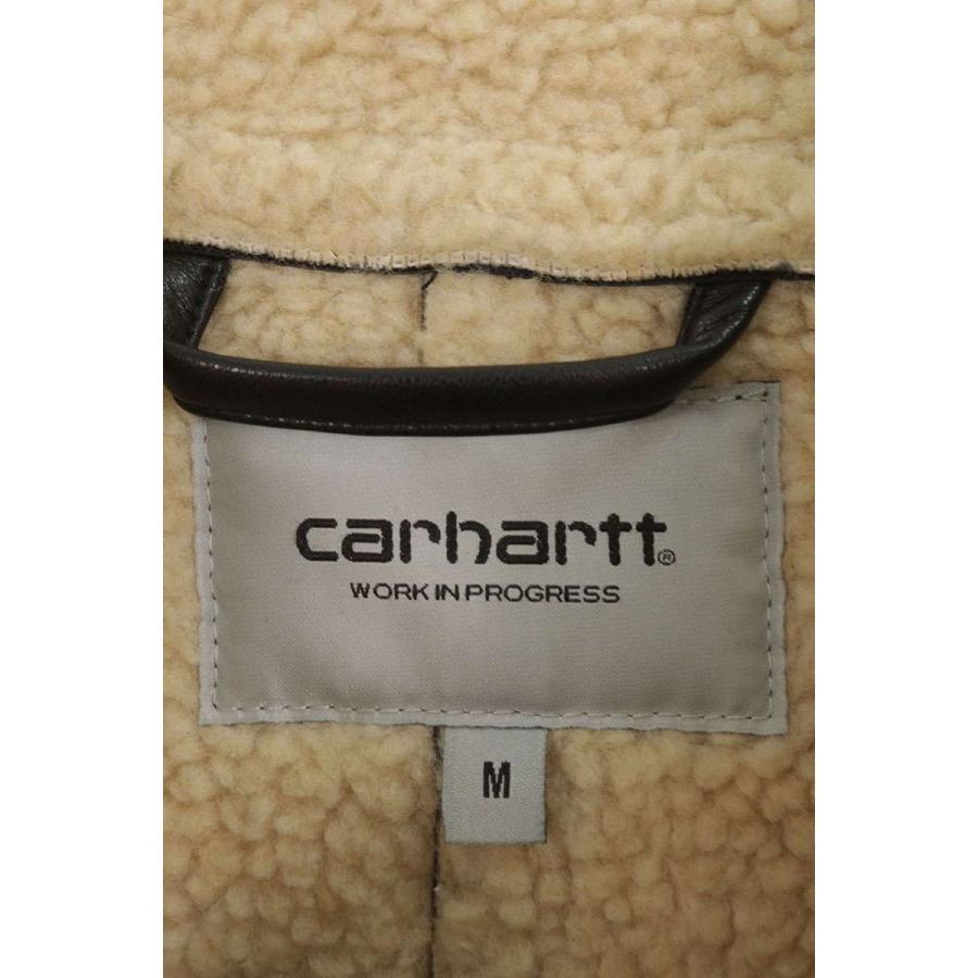 カーハート  26SS  Shepton Jacket I035974 フェイクレザーボアシェプトンジャケットブルゾン メンズ M Carhartt（カーハート） サイズ:M 26SS Shepton Jacket I035974