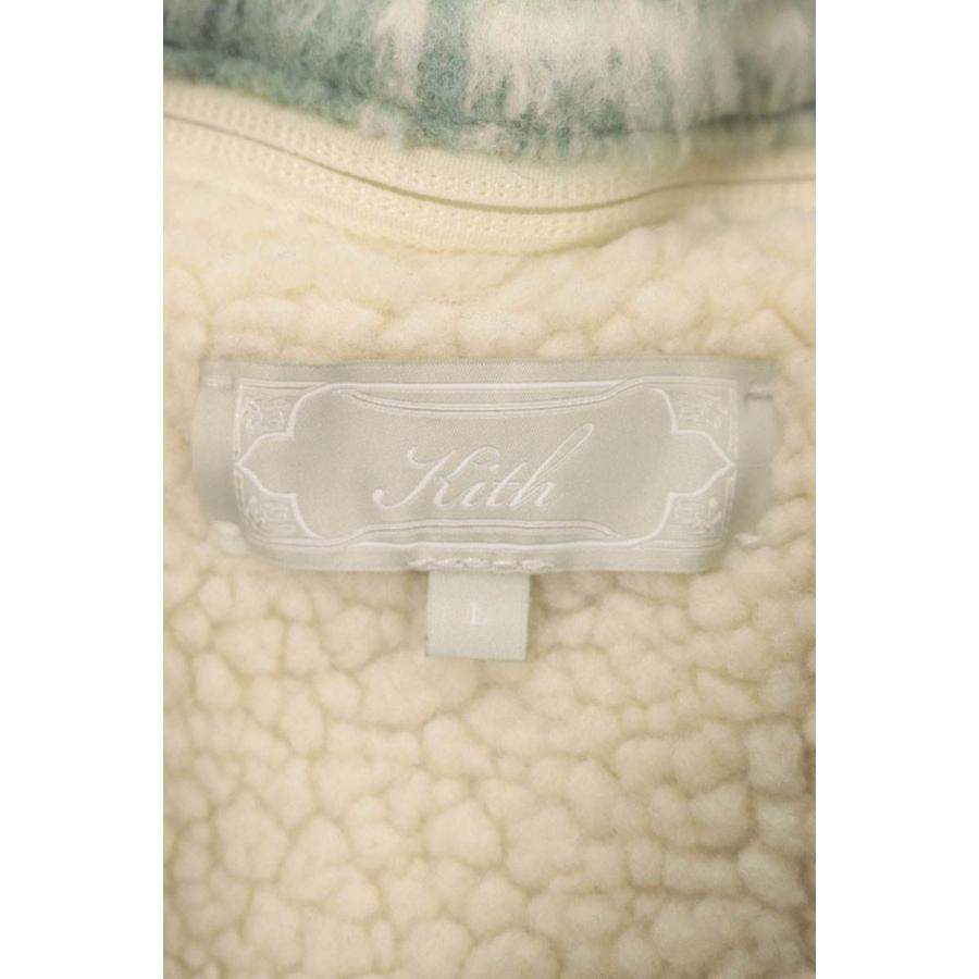 【新品タグ付き】定価30,250円　KITH キス　コーデュロイ ボアブルゾン KITH（キス） サイズ:L チェックライナー裏地ボアコーデュロイブルゾン