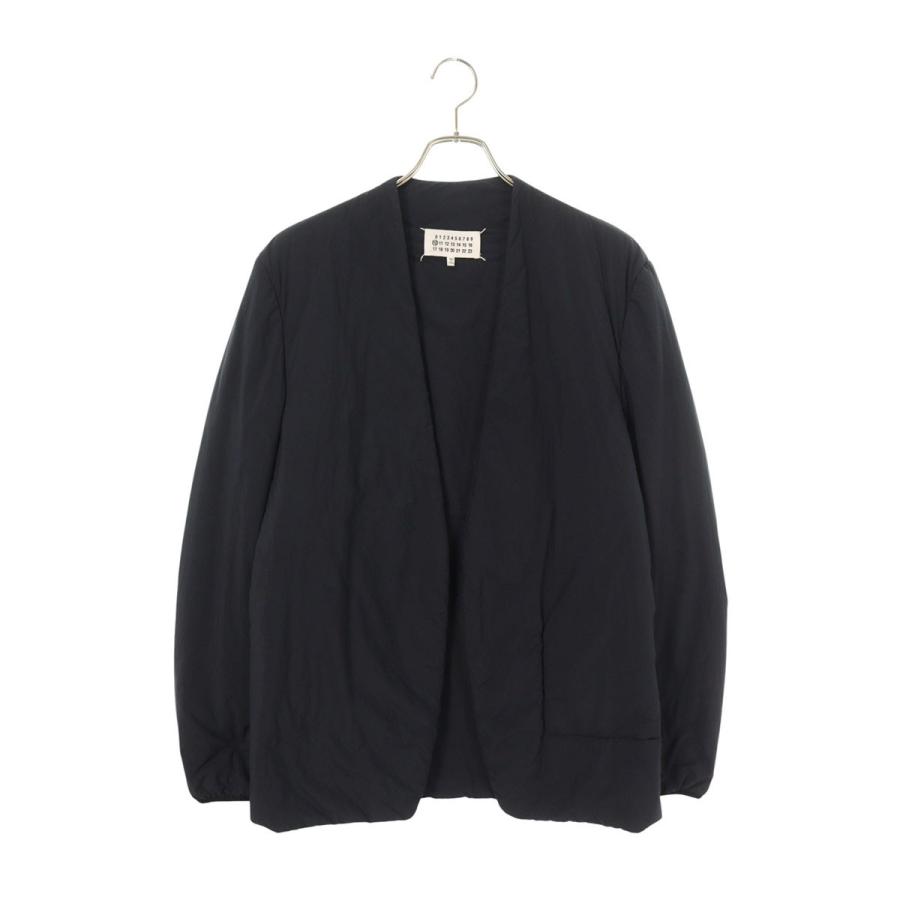 メゾンマルジェラ サイズ:48 20AW S50BN0449 リサイクルパデッドノーカラージャケット 中古 OM10 Maison Margiela（メゾンマルジェラ） サイズ:48 20AW S50BN0449