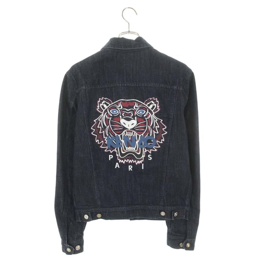 KENZO（ケンゾー） サイズ:S バックタイガー刺繍デニムジャケット 中古 