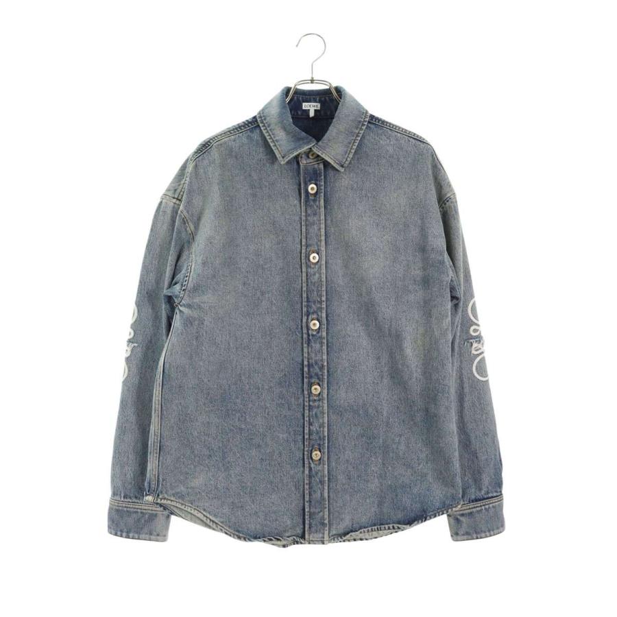 LOEWE（ロエベ） デニムジャケット サイズ:44 H526Y1DW13 アナグラム 
