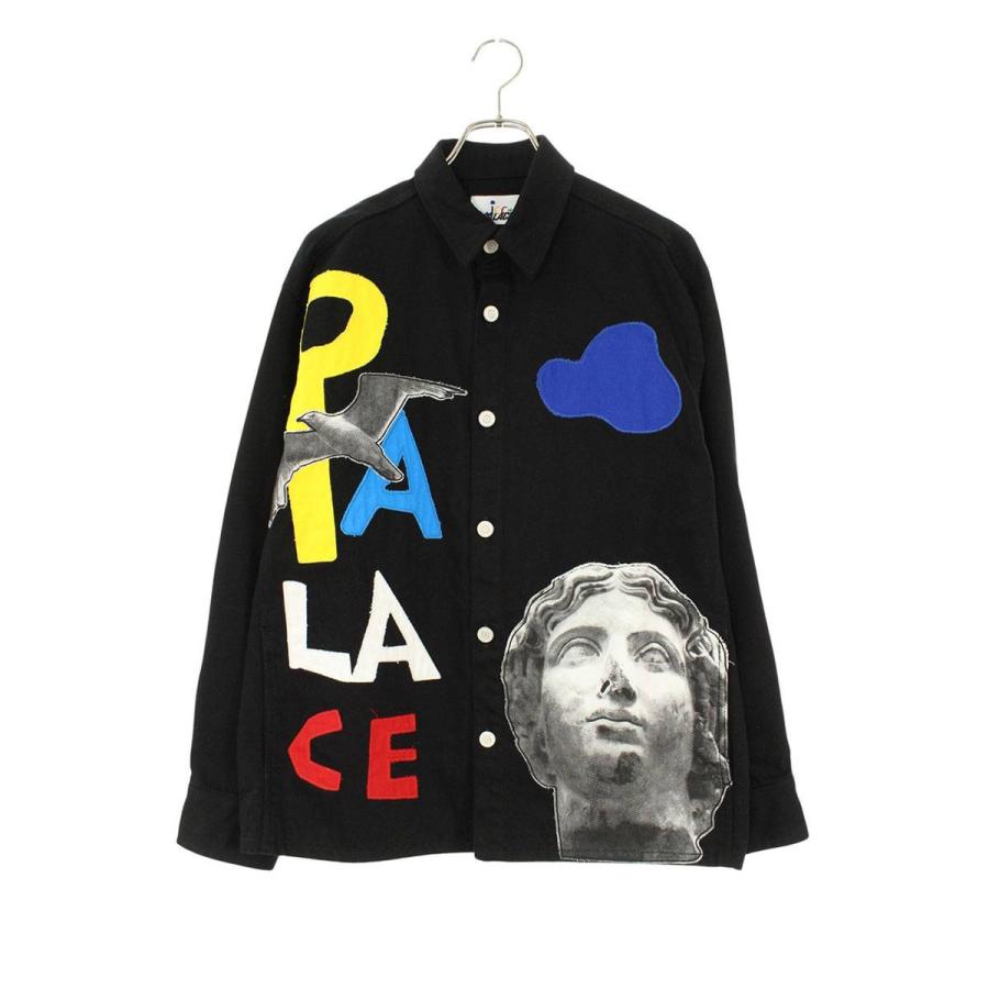 PALACE（パレス） サイズ:S JCC DENIM SHIRT ロゴワッペンデニム 