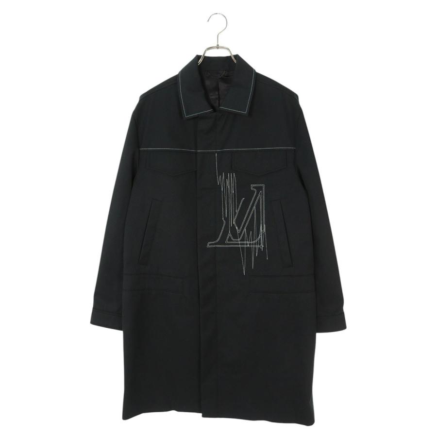 ルイヴィトン  23SS  RM2319 RM6 HOC02E LV刺繍ジップコート メンズ 44 LOUIS VUITTON（ルイ・ヴィトン） サイズ:44 23SS RM2319 RM6 HOC02E