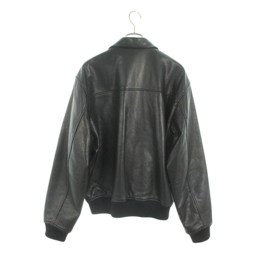 STUSSY ステューシー サイズ:XL 24AW LEATHER FLIGHT JACKET STUSSY ステューシー サイズ:XL 24AW LEATHER FLIGHT JACKET