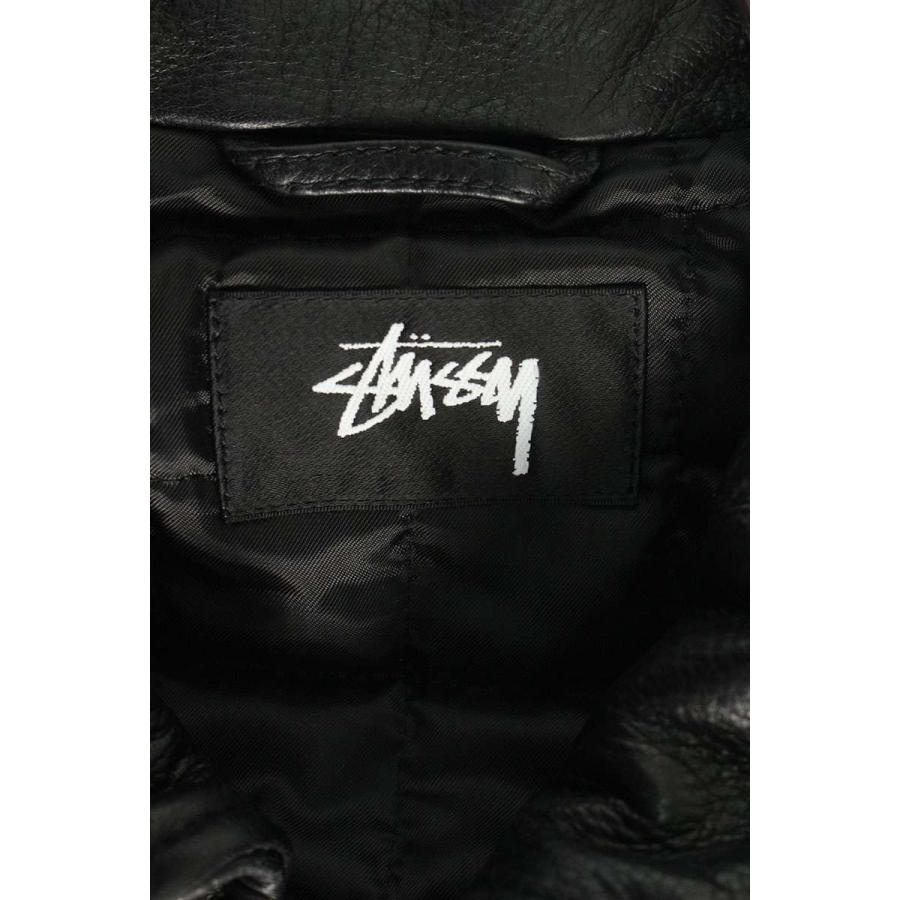 STUSSY ステューシー サイズ:XL 24AW LEATHER FLIGHT JACKET STUSSY ステューシー サイズ:XL 24AW LEATHER FLIGHT JACKET