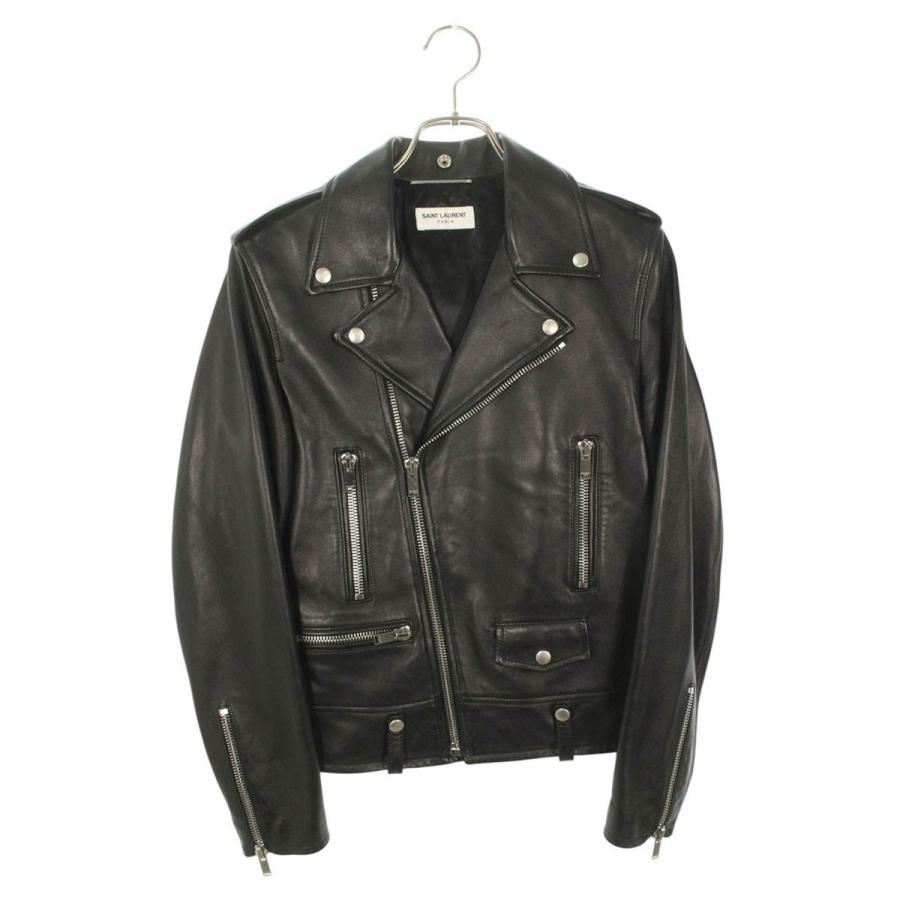 Saint Laurent レザージャケット 484284 Y5YA2 SAINT LAURENT サンローランパリ サイズ:42 484284 Y5YA2 クラシック