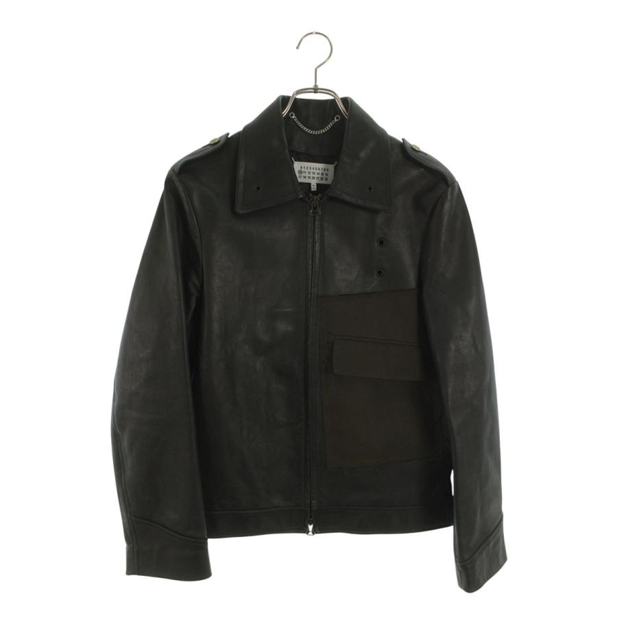 Maison Margiela（メゾンマルジェラ） レザージャケット サイズ:44