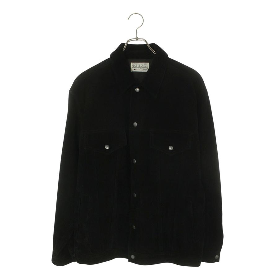 WACKO MARIA（ワコマリア） サイズ:L SUEDE LEATHER TRUCKER JACKET