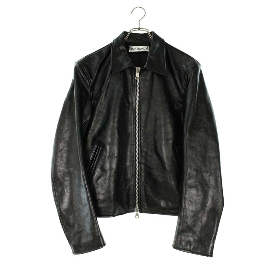 アワーレガシー OUR LEGACY  M4239MTD MINI JACKET シングルレザージャケット メンズ 46 Our Legacy（アワーレガシー） サイズ:46 M4239MTD MINI JACKET