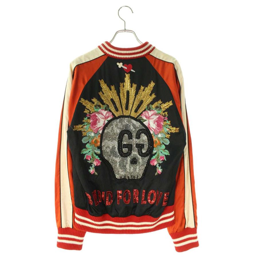 GUCCI グッチ ブルゾン 504347 Z495H サイズ:46 グッチゴースト GUCCI グッチ ブルゾン 504347 Z495H サイズ:46 グッチゴースト