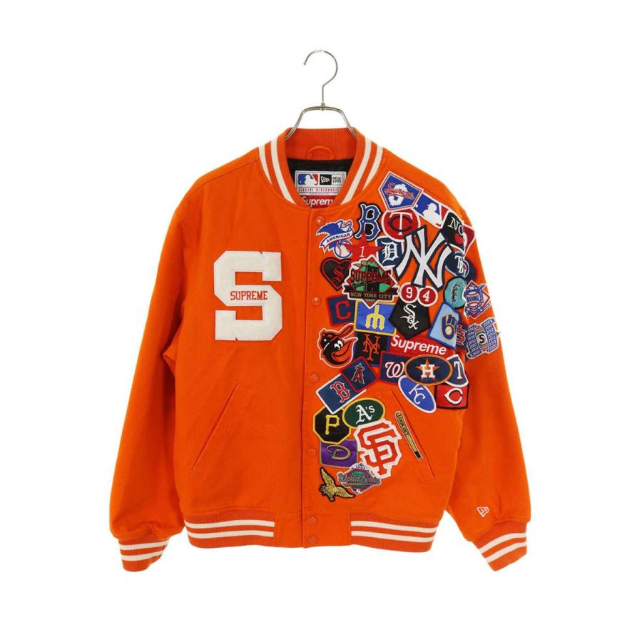 シュプリーム SUPREME 20SS MLB Varsity Jacket サイズ:S ワッペン 