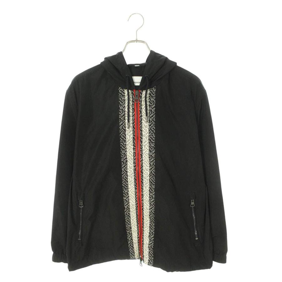 バーバリー ブルゾン 8027683 サイズ:L モノグラムロゴナイロンジップ  