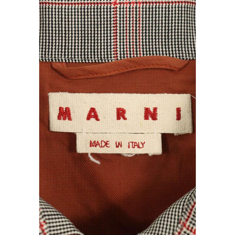 MARNI マルニ サイズ:48 JUMU0155U0 チェック柄ウールブルゾン MARNI マルニ サイズ:48 JUMU0155U0 チェック柄ウールブルゾン